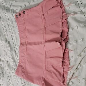American eagle women's Y2K micro skirt size 4 pink